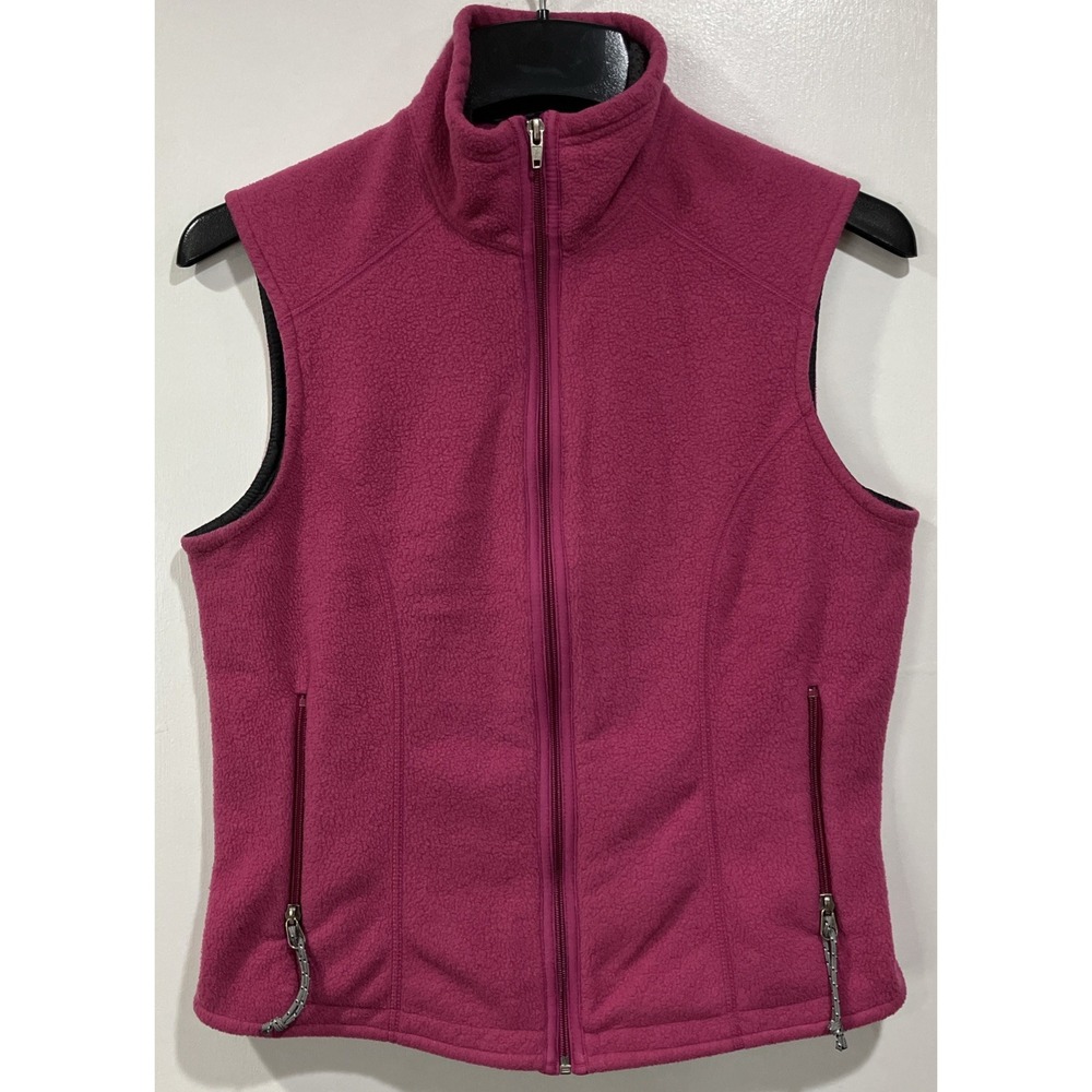 Vintage Patagonia Synchilla Fuschia Pink Fleece Vest Women's Small Made in USA